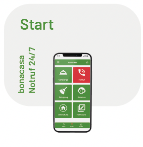 bonacasa Notruf 24/7 Start bonacasa Notruf 24/7 Start